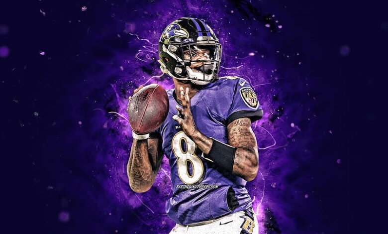 Art:1x02at-Nk-0= Wallpaper Lamar Jackson