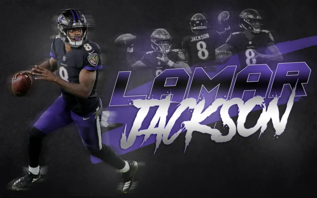 Art:1x02at-Nk-0= Wallpaper Lamar Jackson