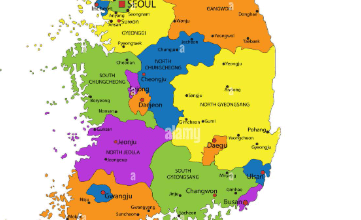 Outline:1uoaf2trmpm= South Korea Map