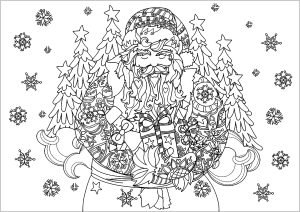 Printable:8xemcyjhpa4= Christmas Coloring Pages for Adults