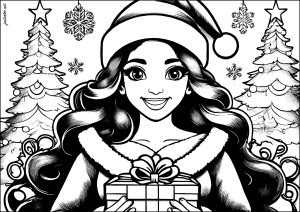 Printable:8xemcyjhpa4= Christmas Coloring Pages for Adults